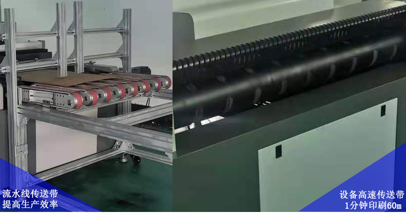 流水線傳送帶，提高生產(chǎn)效率，設(shè)備高速傳送帶，1分鐘可以精確打印60米