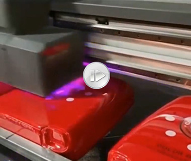 皮革皮箱打印，uv全自動打印機