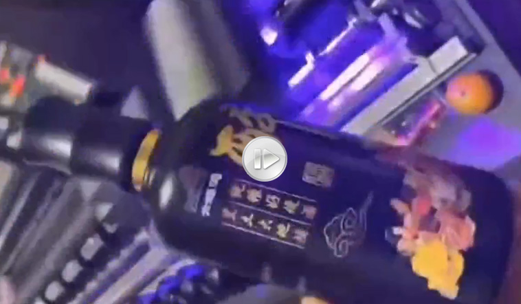 圓柱體打印視頻，酒瓶打印視頻，化妝品打印視頻